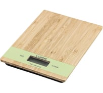 Весы кухонные LUMME LU-1346 зеленый бамбук, сенсор 40920