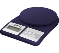 Весы кухонные LUMME LU-1345 темный топаз, сенсор 37487