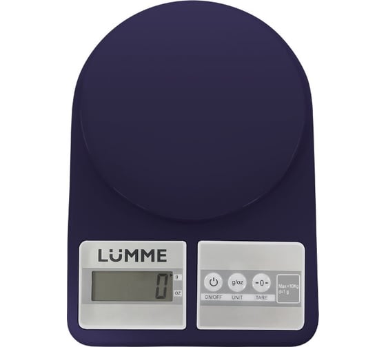 Весы кухонные LUMME LU-1345 темный топаз, сенсор 37487