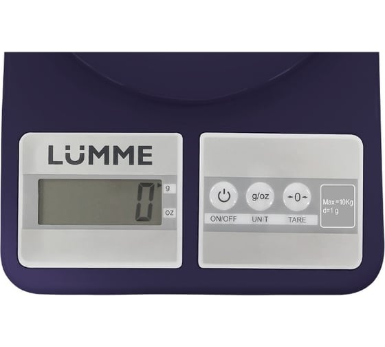 Весы кухонные LUMME LU-1345 темный топаз, сенсор 37487