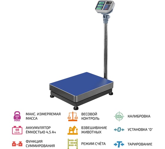 Напольные весы МЕГЕОН 50330W к0000027763