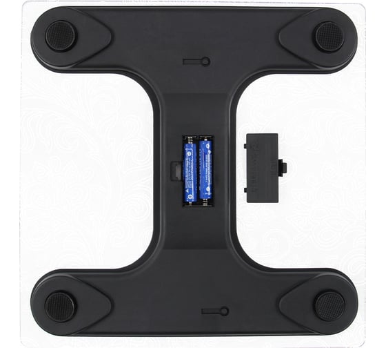 Весы напольные HOME ELEMENT HE-SC904 белый узор, сенсор, встроенный термометр 41276