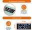 Весы напольные HOME ELEMENT HE-SC904 бирюзовый узор, сенсор, встроенный термометр 41281 9