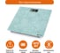 Весы напольные HOME ELEMENT HE-SC904 бирюзовый узор, сенсор, встроенный термометр 41281 10