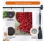Весы кухонные HOME ELEMENT HE-SC935 брусничая россыпь, сенсор, встроенный термометр 37302 10