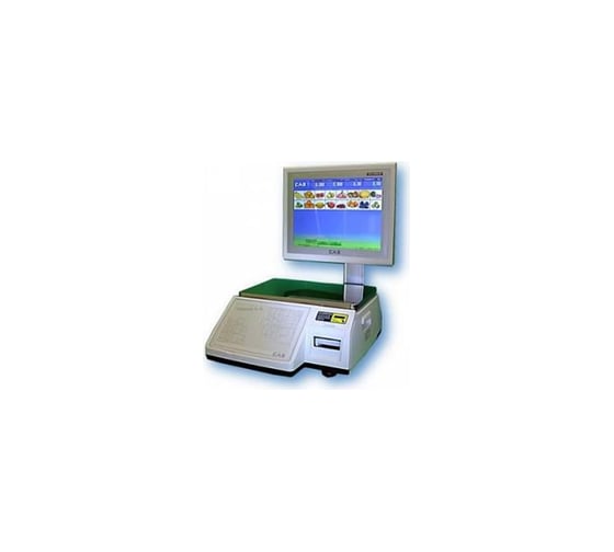 Торговые весы CAS с печатью этикеток CL7000-15S 77-00034913 1