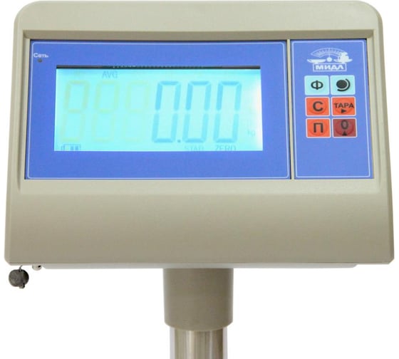 Весы Middle МП 300 ВДА Ф-3 (50/100; 450x600; нерж.) "Гулливер 07" 3123000411