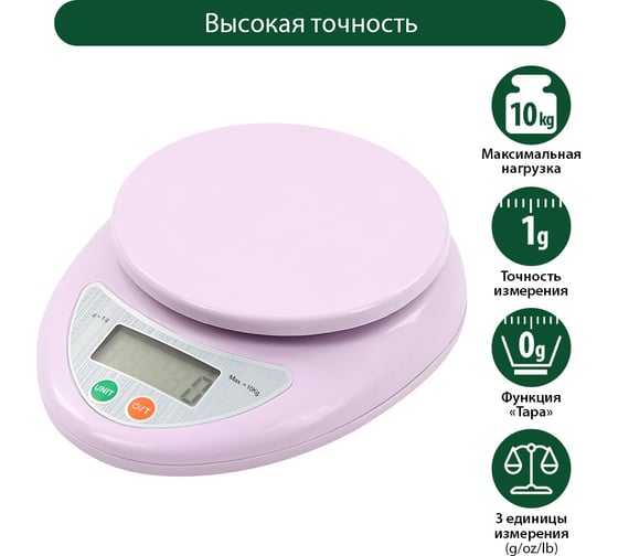 Кухонные весы MARTA MT-SC1651 розовый опал, сенсор 41906