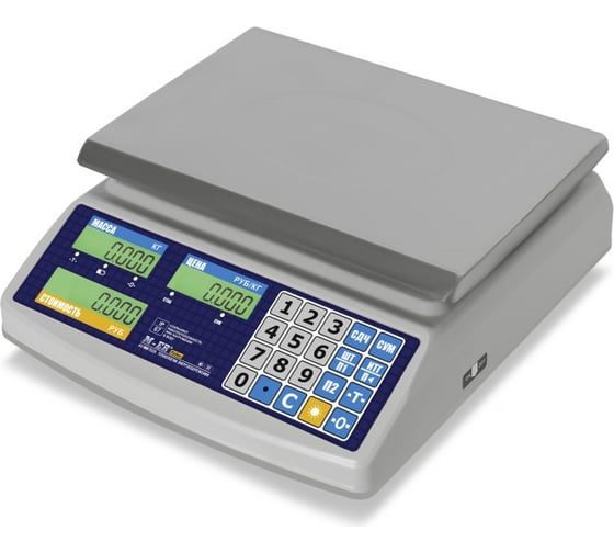 Весы M-ER MERCURY 329AС-15.2 IP68 LCD Fisher 3878