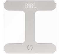 Весы напольные электронные TITAN electronics 05, 2 показателя, до 180 кг EKTIE005WHITE