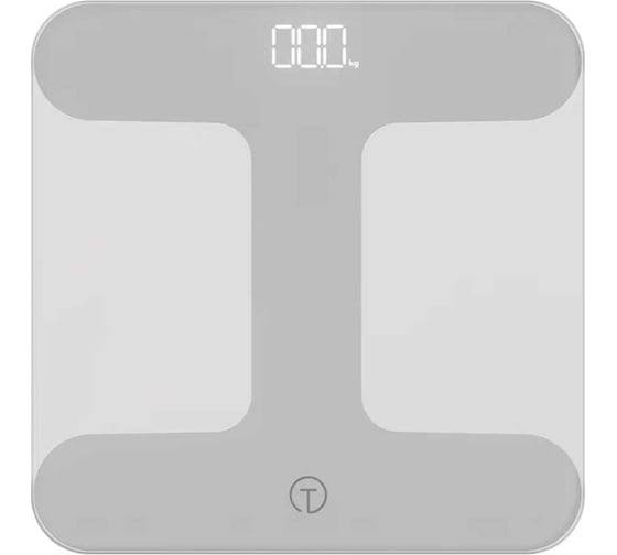 Весы напольные электронные TITAN electronics 05 MINI, 2 показателя, до 180 кг EKTIE005MINIWHITE