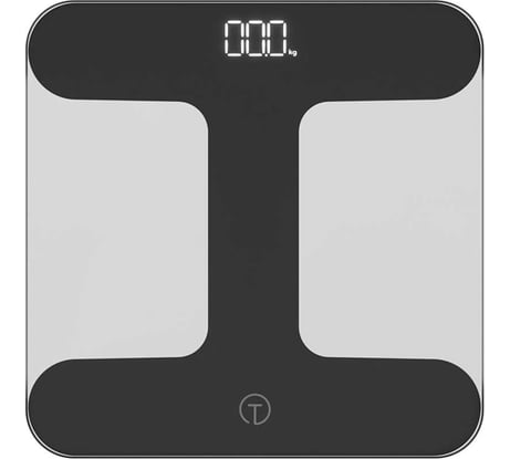 Весы напольные электронные TITAN electronics 05 MINI, 2 показателя, до 180 кг EKTIE005MINIBLACK