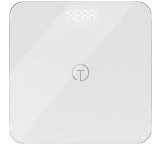 Весы напольные электронные TITAN electronics 08 MINI, 2 показателя, до 180 кг EKTIE008MINIWHITE