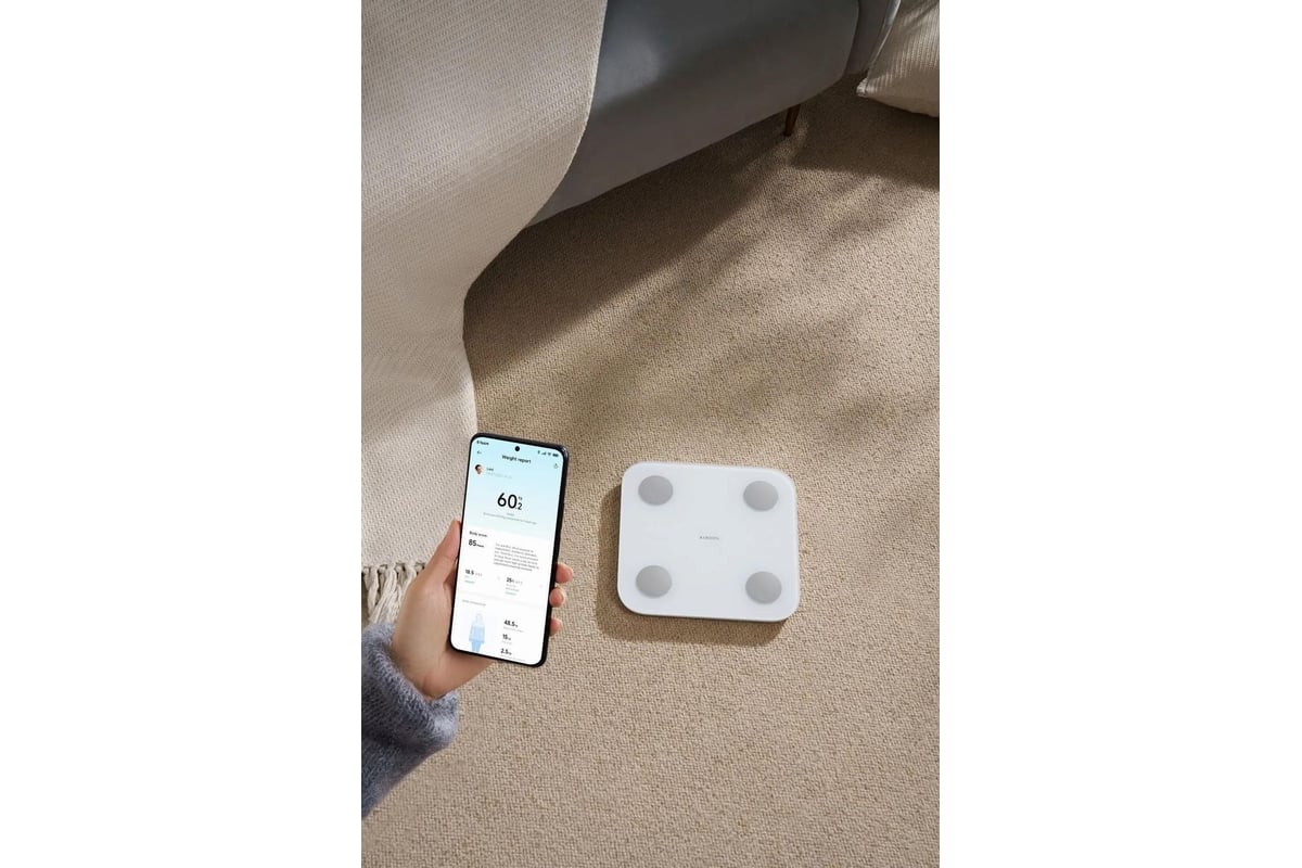 Весы напольные xiaomi body composition scale s400