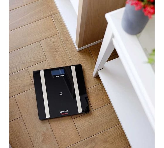 Весы напольные, диагностика с Bluetooth Scarlett SC-BS33ED112