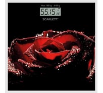 Напольные весы электронные Scarlett стекло, 180 кг SC-BS33E028