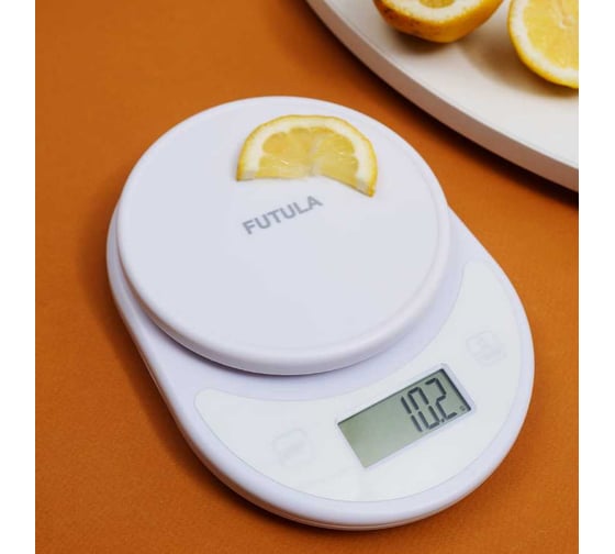 Весы кухонные FUTULA Kitchen Scale 1 (White) 00-00215135