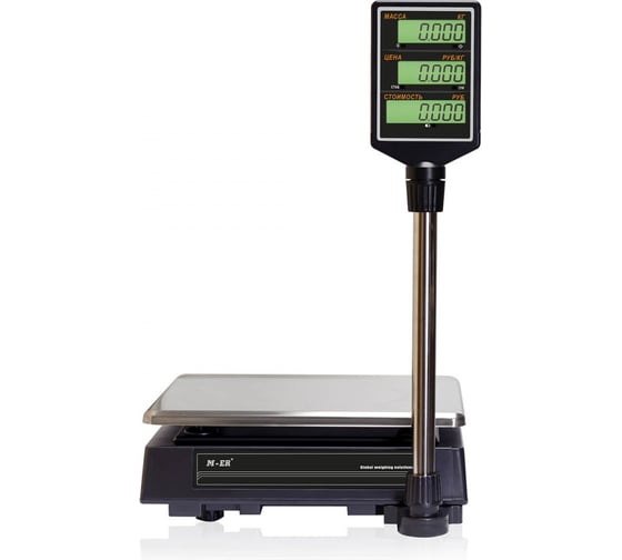 Весы Mercury M-ER 327ACP-15.2 LCD Black 3024