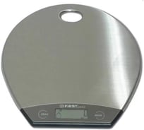Кухонные весы FIRST 6403 электр., 5 кг, 1 гр., сталь,подвешивание на рейлинге, Silver FA-6403 Silver
