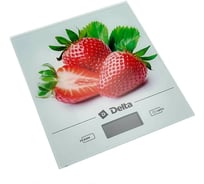 Настольные электронные весы Delta KCE-29 Клубника : 5 кг, стекло 0R-00001718