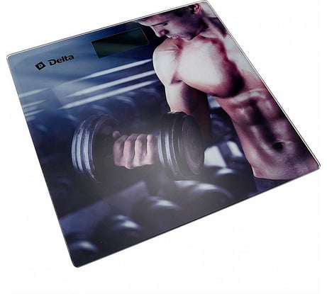 Напольные электронные весы Delta D-9230 Спорт : 150 кг, 30х30см / 0R-00002773