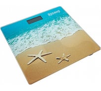 Напольные электронные весы Яромир ЯР-4204 Песчаный пляж : 180 кг, 26х26см / 0R-00005492