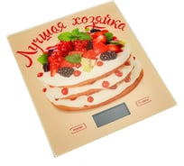 Настольные электронные весы ВАСИЛИСА ВА-006 Лучшая хозяйка : 5 кг, стекло 0R-00001815