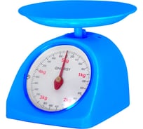 Механические кухонные весы ENERGY EN-405МК цвет синий, 0-5 кг, круглые 159682