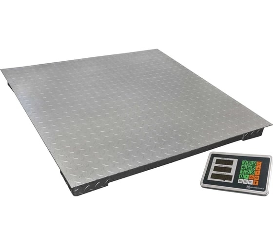 Весы электронные МЕХЭЛЕКТРОН-М ВЭТ-1-2000П-1С-АБР (1,2м * 1,2м) 1