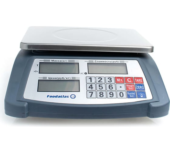 Торговые весы Foodatlas YZ-506, 15кг/1гр УТ000007873