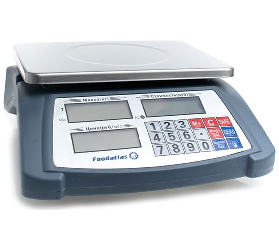 Торговые весы Foodatlas YZ-506, 30кг/1гр УТ000007874