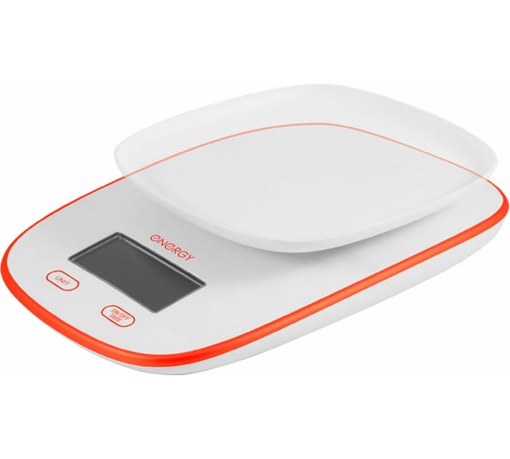 Электронные кухонные весы ENERGY EN-422 белые 159077 1