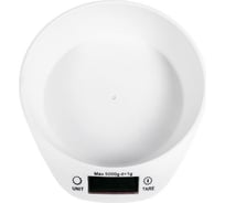 Кухонные весы Windigo LVKB-501, электронные, до 5 кг, чаша 1.3 л, зелёные 5437189