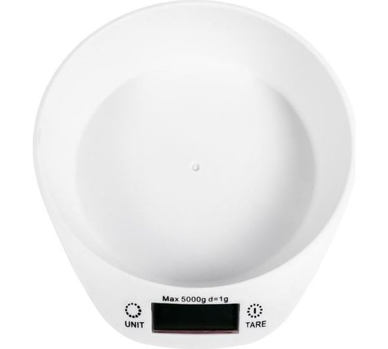 Кухонные весы Windigo LVKB-501, электронные, до 5 кг, чаша 1.3 л, зелёные 5437189 1