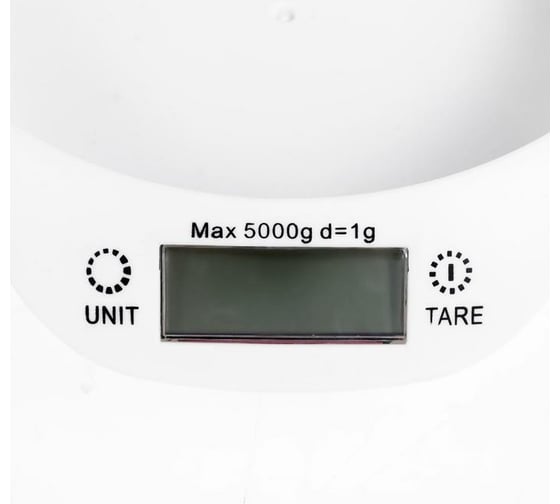 Кухонные весы Windigo LVKB-501, электронные, до 5 кг, чаша 1.3 л, зелёные 5437189