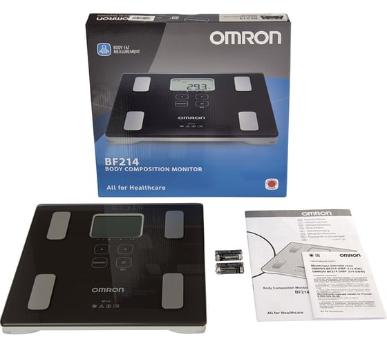 Монитор состава тела OMRON HBF-214-EBW BF214