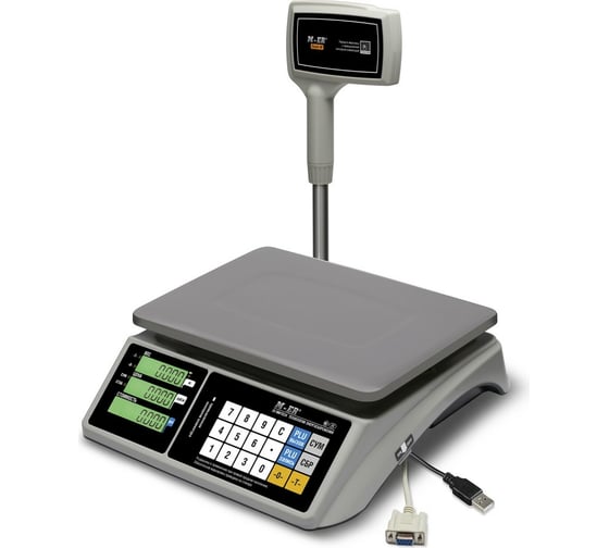 Весы M-ER MERCURY 328ACPX-6.1 LCD c RS 232 и USB 3669