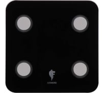 Весы напольные Leonord LE-1273 Bluetooth стеклянная поверхность, 180кг 109929