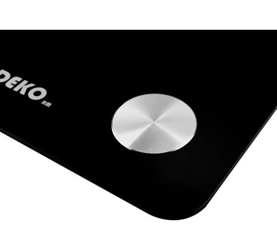 Умные напольные весы повышенной точности DEKO DKSC02 Black 041-0106