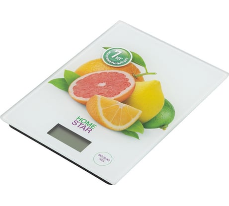 Электронные кухонные весы HomeStar HS-3008 7 кг, цитрусы 101215