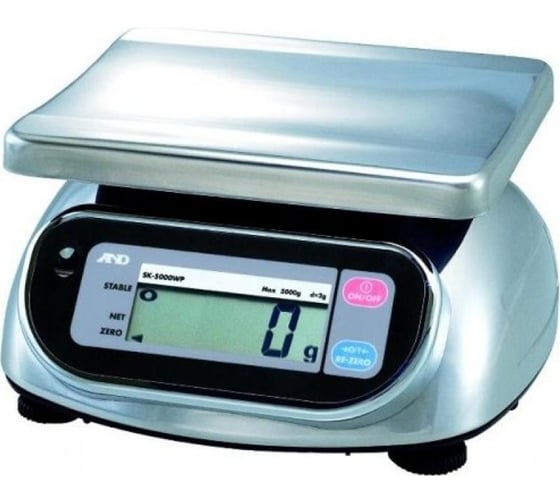 Технические фасовочные весы AND SK-5001WP 00210 1