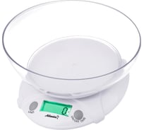 Кухонные электронные весы с чашей Atlanta ATH-6223 white