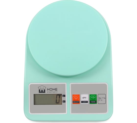 Кухонные весы HOME ELEMENT сенсор светлая яшма HE-SC930 40937