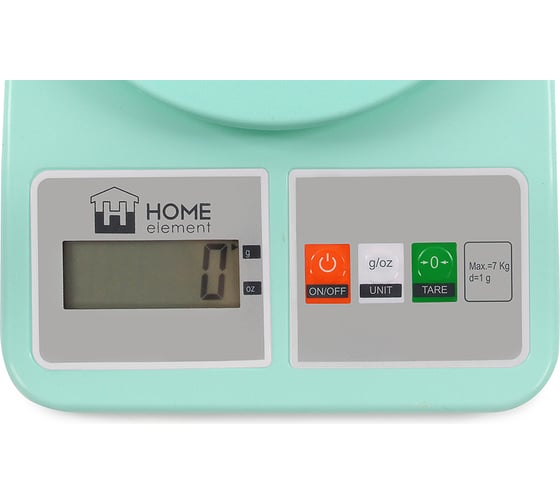 Кухонные весы HOME ELEMENT сенсор светлая яшма HE-SC930 40937