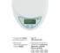 Кухонные электронные весы с чашей Atlanta ATH-6222 blue 3