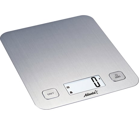 Кухонные электронные весы Atlanta ATH-6195 silver
