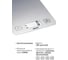 Кухонные электронные весы Atlanta ATH-6195 silver 3