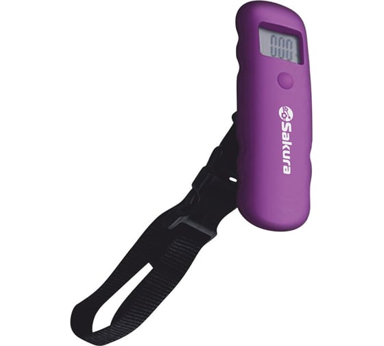 Весы багаж Sakura SA-6073P элек фиолет РТ-00000937