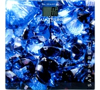 Напольные электронные весы Galaxy LINE сапфир гл4816л