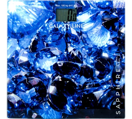 Напольные электронные весы Galaxy LINE сапфир гл4816л